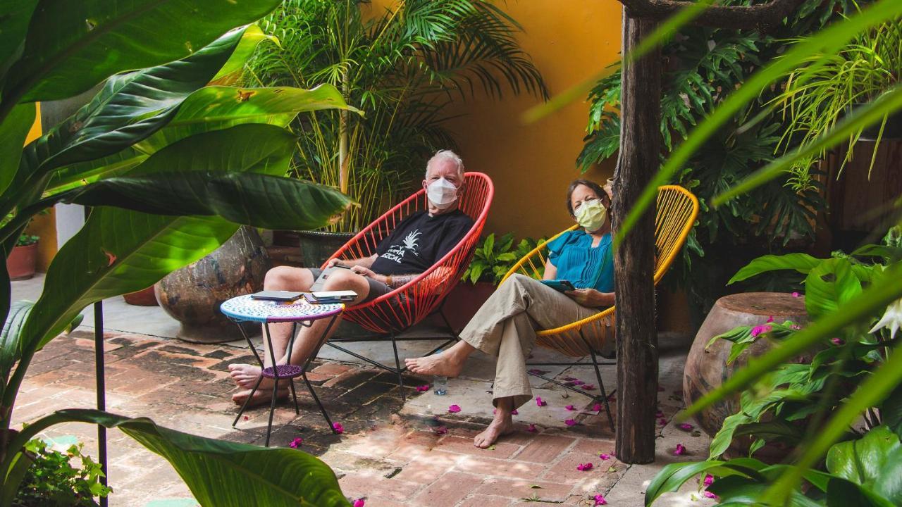 Hotel Las Golondrinas Oaxaca 外观 照片