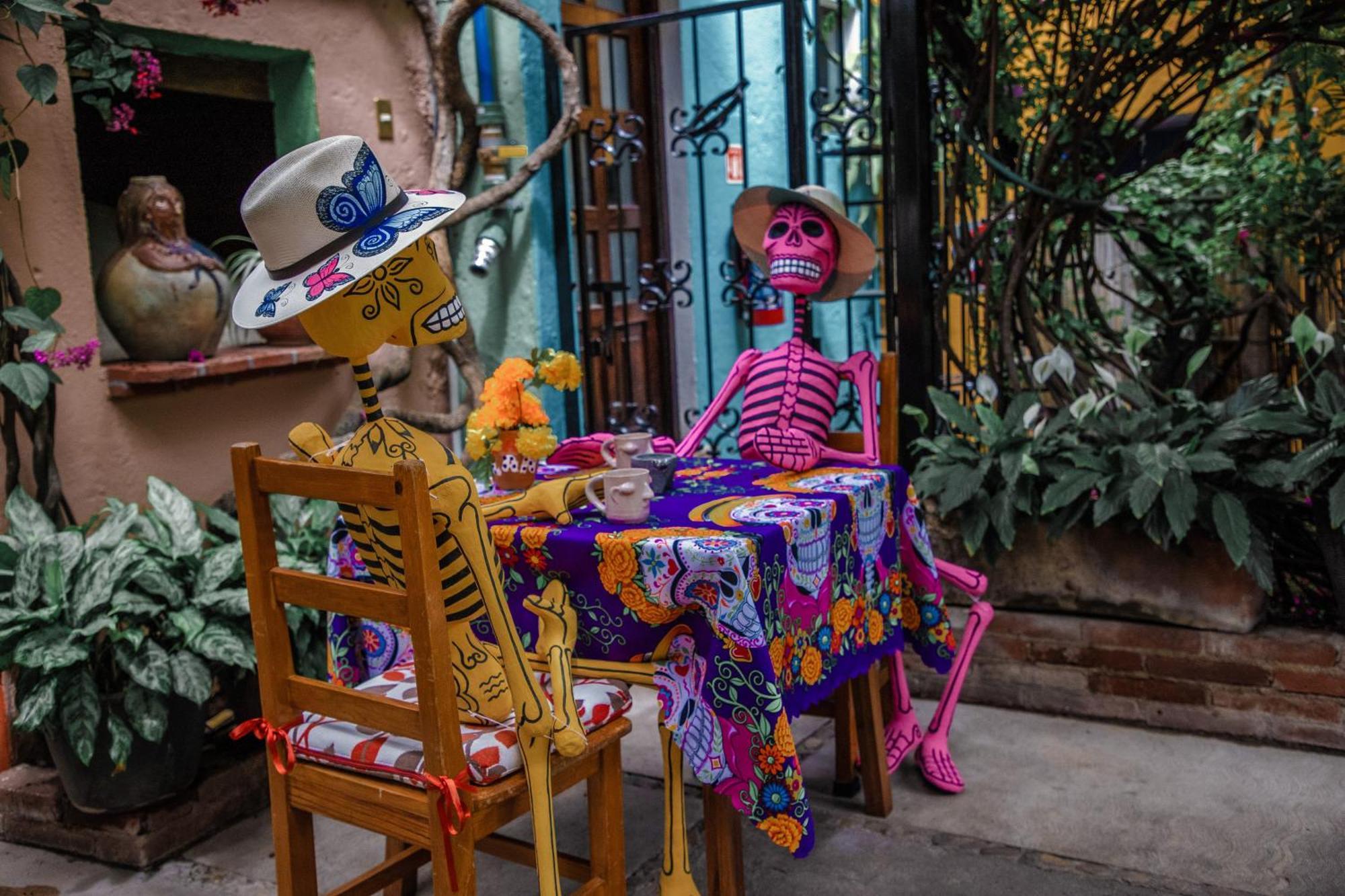 Hotel Las Golondrinas Oaxaca 外观 照片