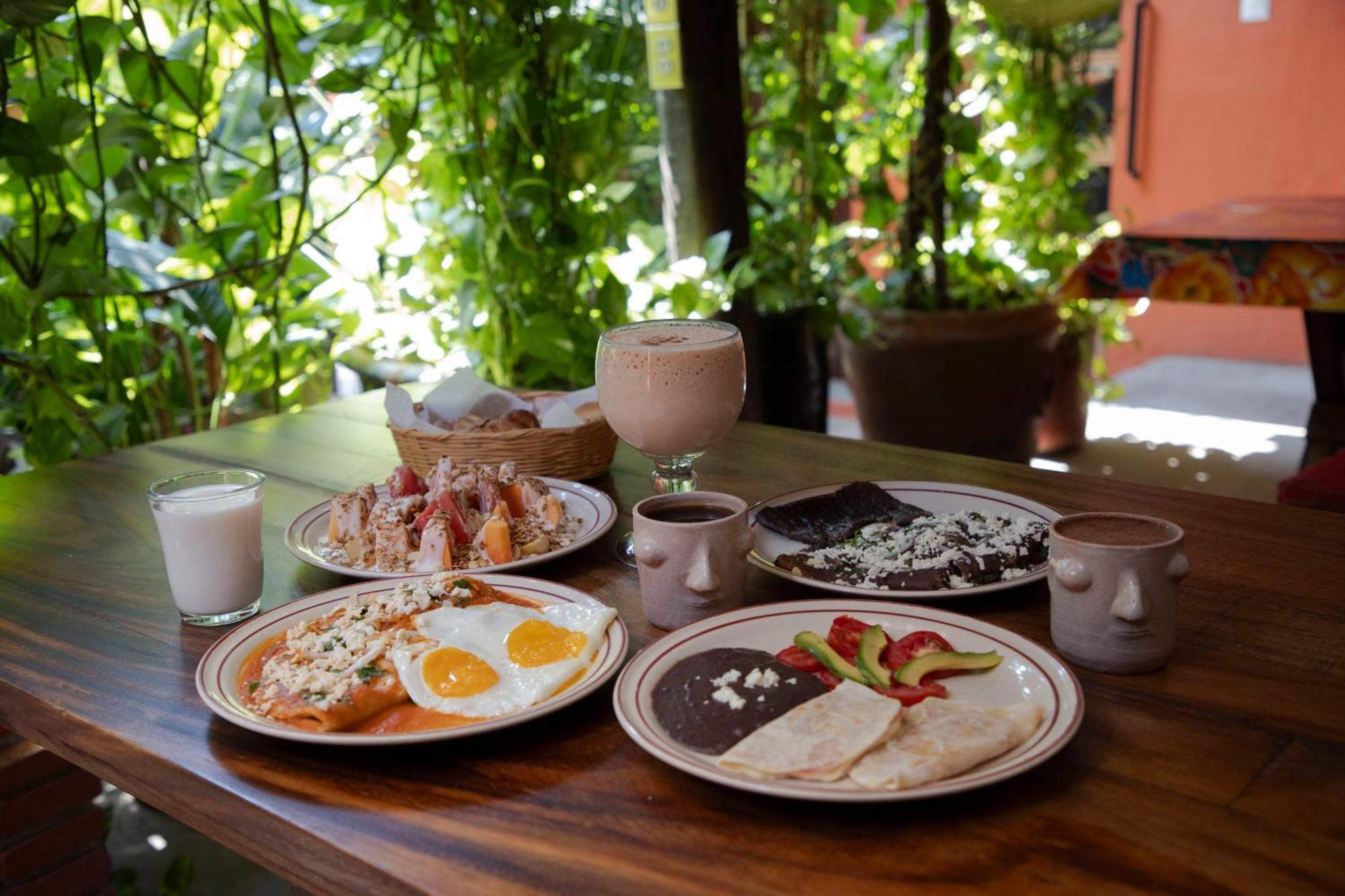 Hotel Las Golondrinas Oaxaca 外观 照片